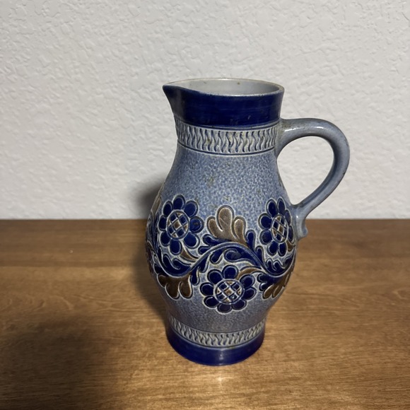 Marzi & Remy Other - Vintage Marzi And Remy German Salt Glazed Stoneware Pitcher